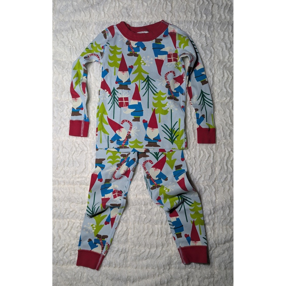 Hanna Andersson Organic Cotton Holiday Pajama Set | Size 3–4